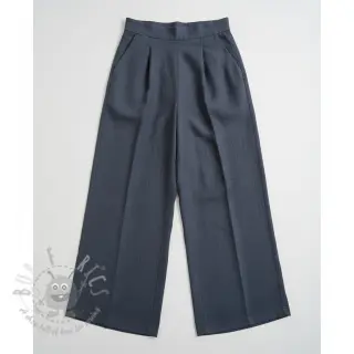 Viscose met linnen PREMIUM dark grey