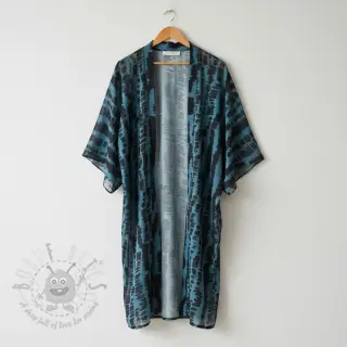 Viscose RADIANCE Imagine blue digital print