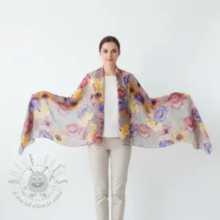 Viscose RADIANCE Flower Elia digital print