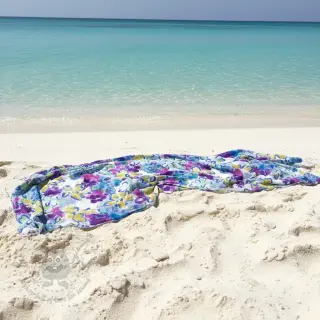 Viscose RADIANCE Flower Horas digital print