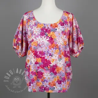 Viscose RADIANCE Gracia flowers digital print