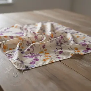 Viscose RADIANCE Ephora flowers digital print