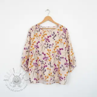 Viscose RADIANCE Ephora flowers digital print