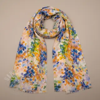 Viscose RADIANCE Danaan yellow digital print