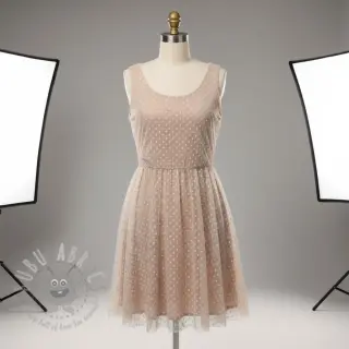 Tule voor TUTU-rok SPOT light salmon