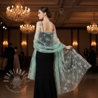 Tule voor TUTU-rok Crystal mint