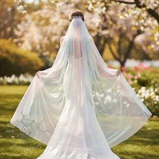 Tule voor TUTU-rok ROYAL Rainbow soft multicolor