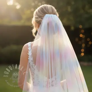 Tule voor TUTU-rok Rainbow design H