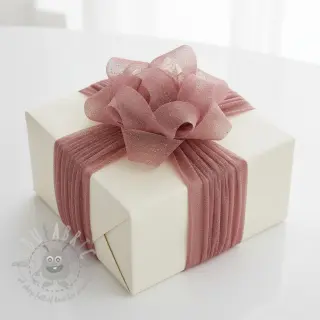 Tule voor TUTU-rok ROYAL SPARKLE old rose gold