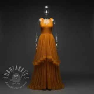 Tule voor TUTU-rok ochre 160 cm