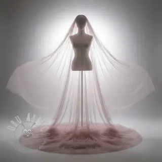 Tule voor TUTU-rok old lila 160 cm