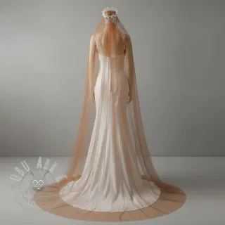 Tule voor TUTU-rok cognac 160 cm