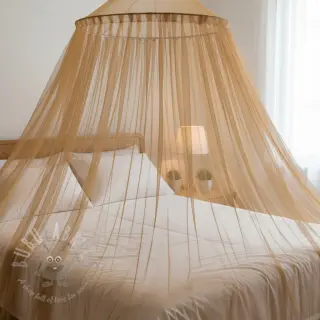 Tule voor TUTU-rok dark camel 160 cm
