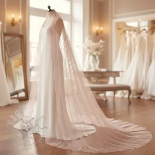 Tule voor TUTU-rok ROYAL SPARKLE rose gold