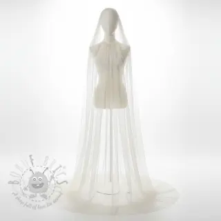 Tule voor TUTU-rok ROYAL SPARKLE white gold
