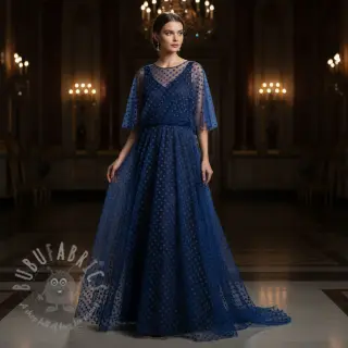 Tule voor TUTU-rok SPOT cobalt