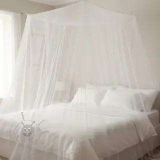Tule voor TUTU-rok off white 160 cm