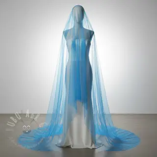 Tule voor TUTU-rok aqua 160 cm