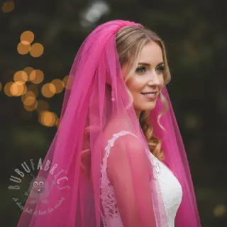 Tule voor TUTU-rok fuchsia 160 cm