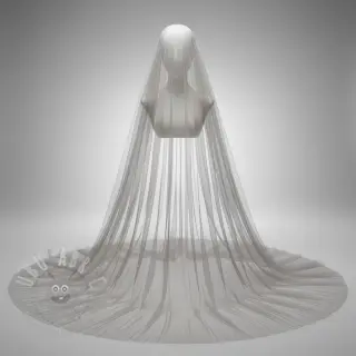 Tule voor TUTU-rok grey 160 cm