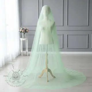 Tule voor TUTU-rok light mint 160 cm