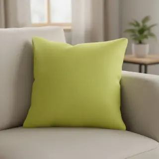 Ľan s bavlnou Fishbone bright green