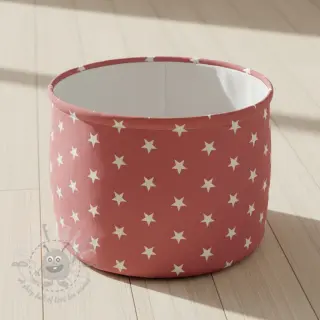 Katoenen stof Stars blush