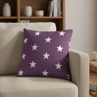 Bavlnená látka Stars purple