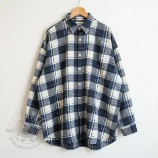 Katoenen stof YARN DYED CHECK BRUSHED Silva design A