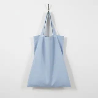 Bavlnený popelín baby light blue