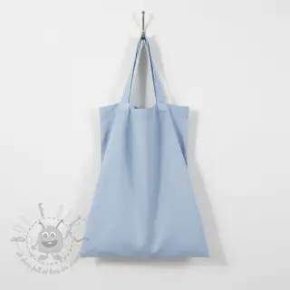 Katoenen popeline baby light blue