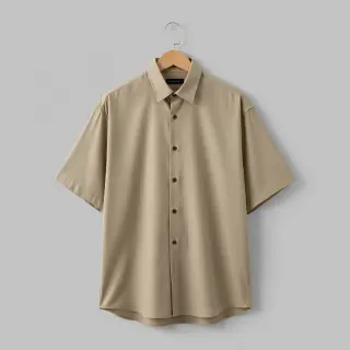 Bavlnený popelín light brown