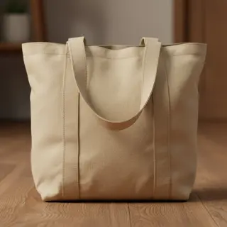 Bavlnený popelín light brown