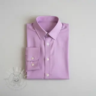 Katoenen popeline rose lilac