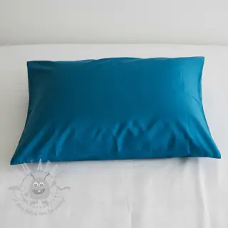 Katoenen popeline ocean blue