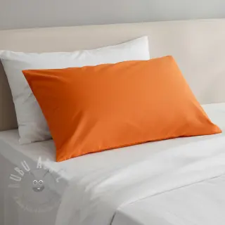 Katoenen popeline tangerine