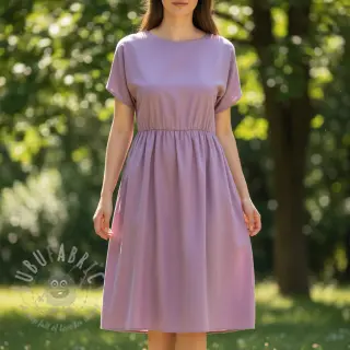 Katoenen popeline rose wood
