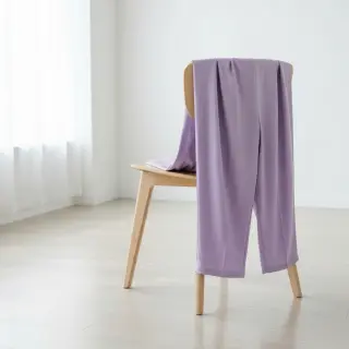 Bavlnený popelín bright lilac