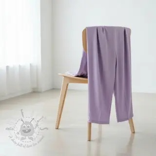 Katoenen popeline bright lilac