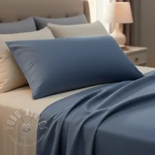 Katoenen popeline jeans