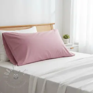 Katoenen popeline old purple