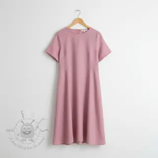 Katoenen popeline old purple