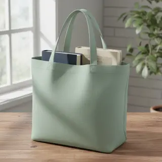 Bavlnený popelín dark mint