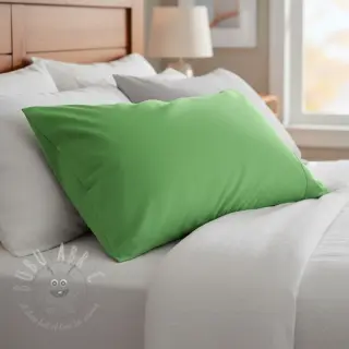 Katoenen popeline light green