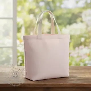 Katoenen popeline light lilac