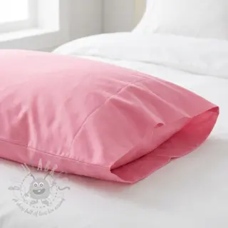 Katoenen popeline light pink