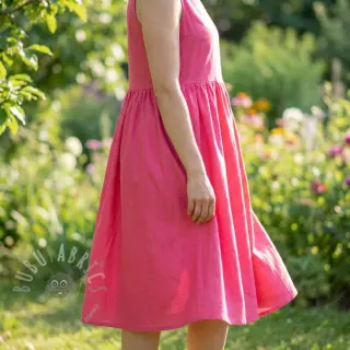 Katoenen popeline pink