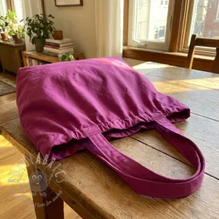 Katoenen popeline violet