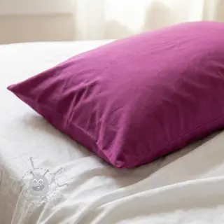 Katoenen popeline violet