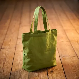 Bavlnený popelín green